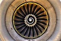 IAE V2500 engine front