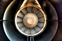 IAE V2500 engine rear