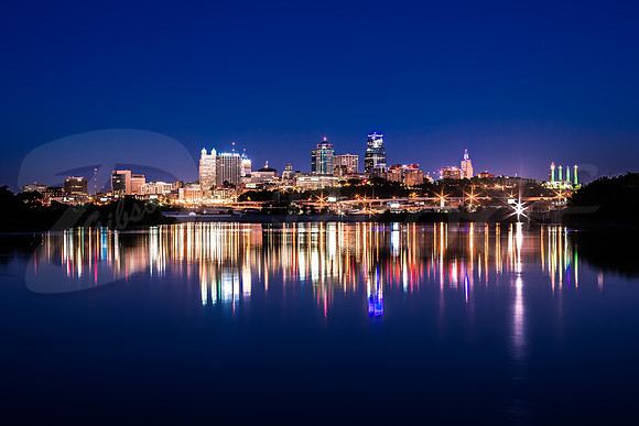 Kansas City Downtown with panorama option