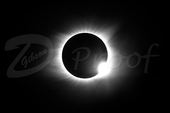Solar Eclipse near totality