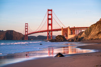 Golden Gate Bridge sunset 2