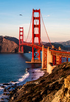 Golden Gate Bridge sunset 1