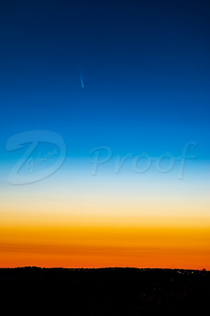 Comet C/2020 F3 Neowise Vertical Sunrise