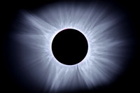 Eclipse 2024 HDR blend