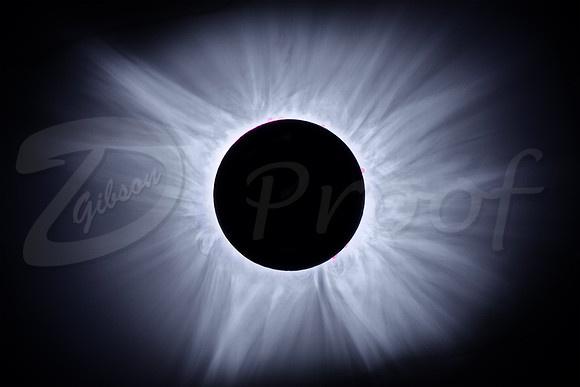 Eclipse 2024 HDR blend