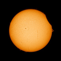 Eclipse 2024 very beginning