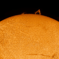 Large Solar Prominance