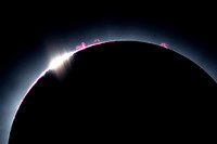 Eclipse 2024 Small diamond ring