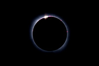 Eclipse 2024 Full circle diamond ring